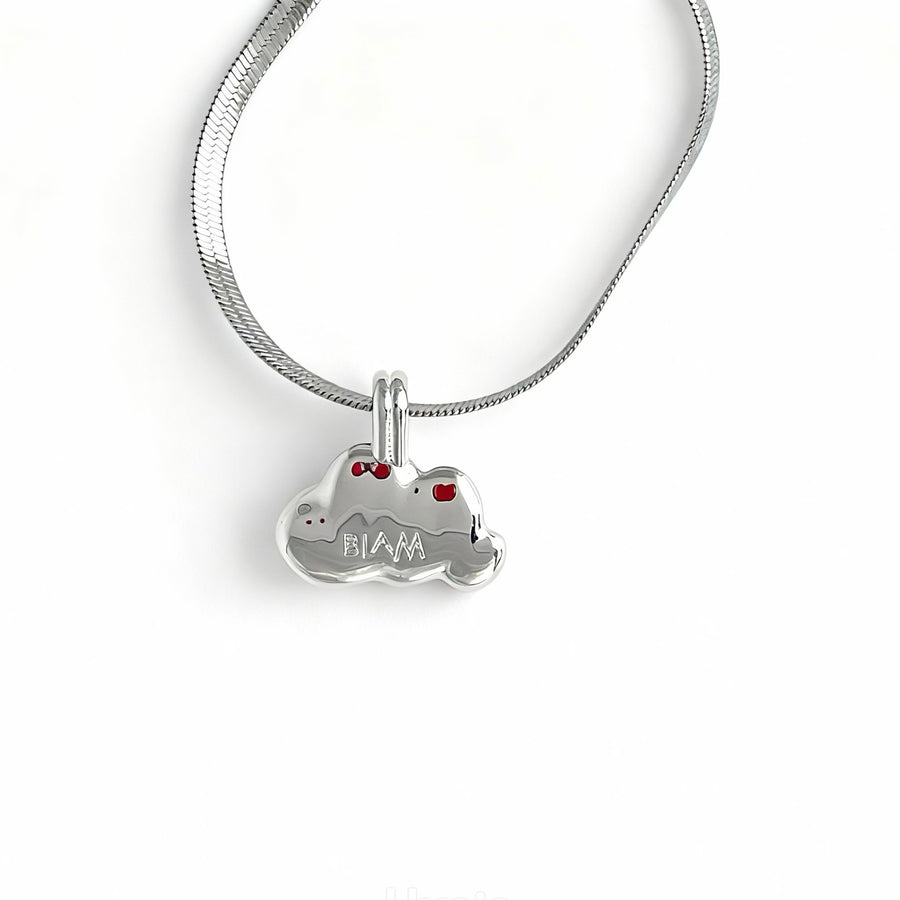 ciondola nuvola argento con ogo