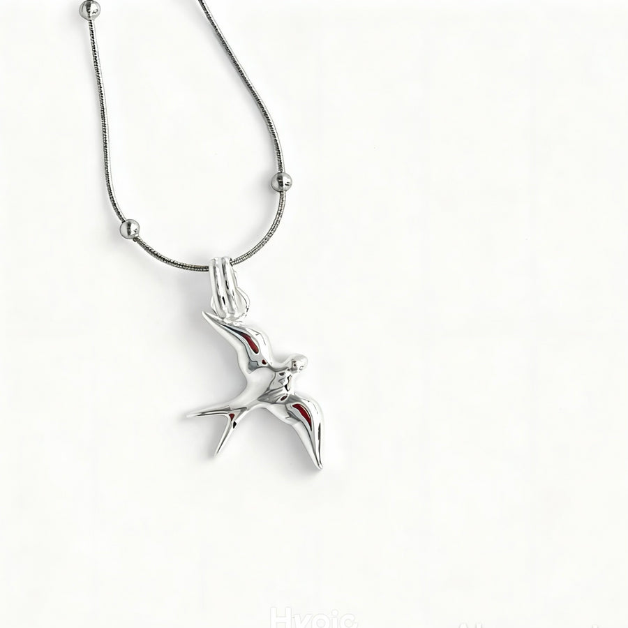 pendente rondine argento