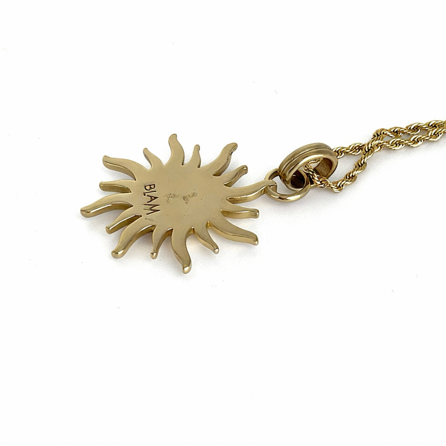 pendente sole con logo blam
