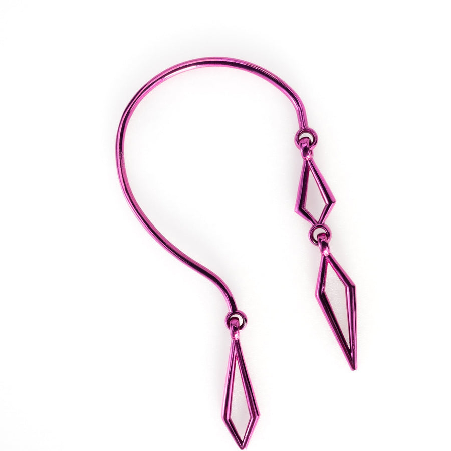 ear cuff fucsia