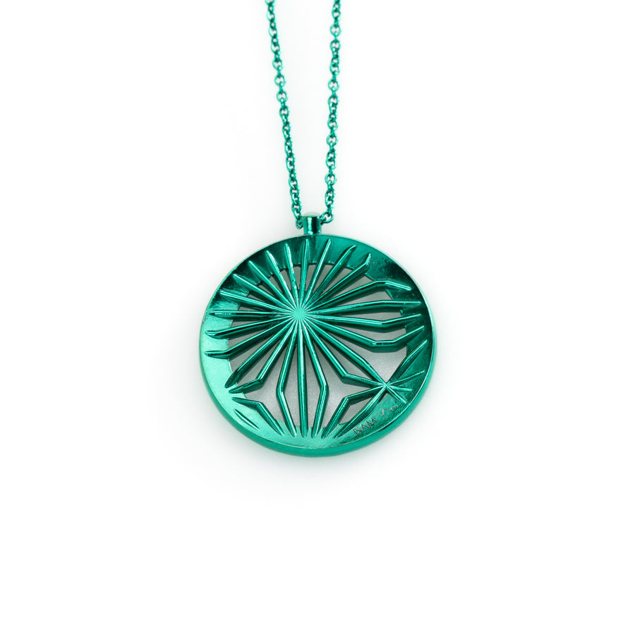 pendente, pendant color verde